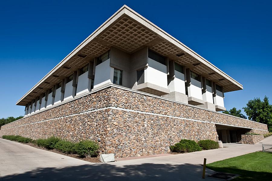 Exterior of Michener Library